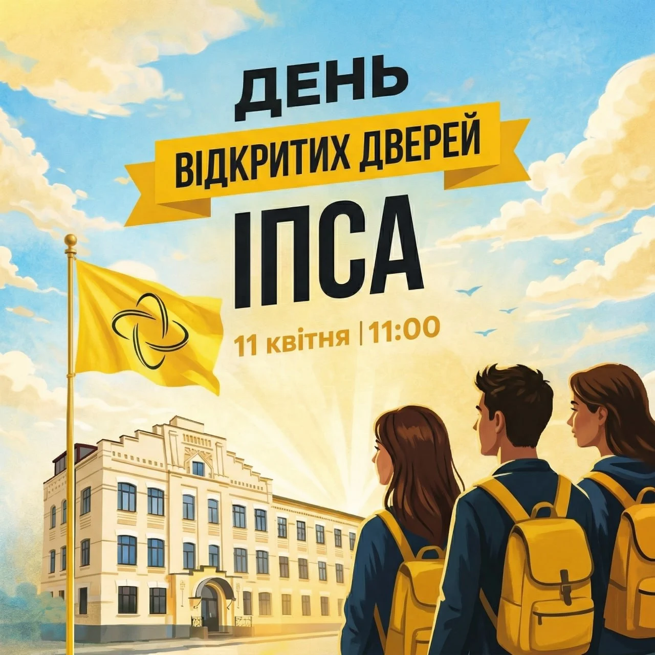 День відкритих дверей ІПСА — 11 квітня